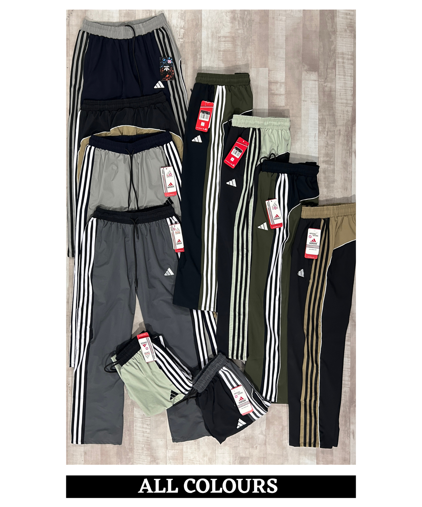 Imported Nylon Crush Lycra TrackPant |180 GSM| Straight Fit