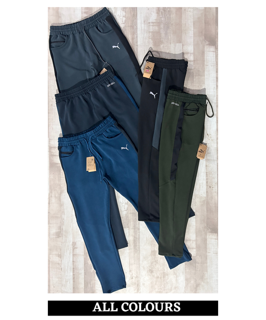 Imported Dobby Lycra Lower (GSM 280)| Ankle Fit