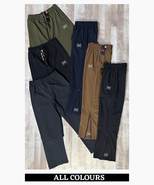 Imported Ns/Polyester Terry Trackpant  (GSM 180) Straight Cut-Boot Cut