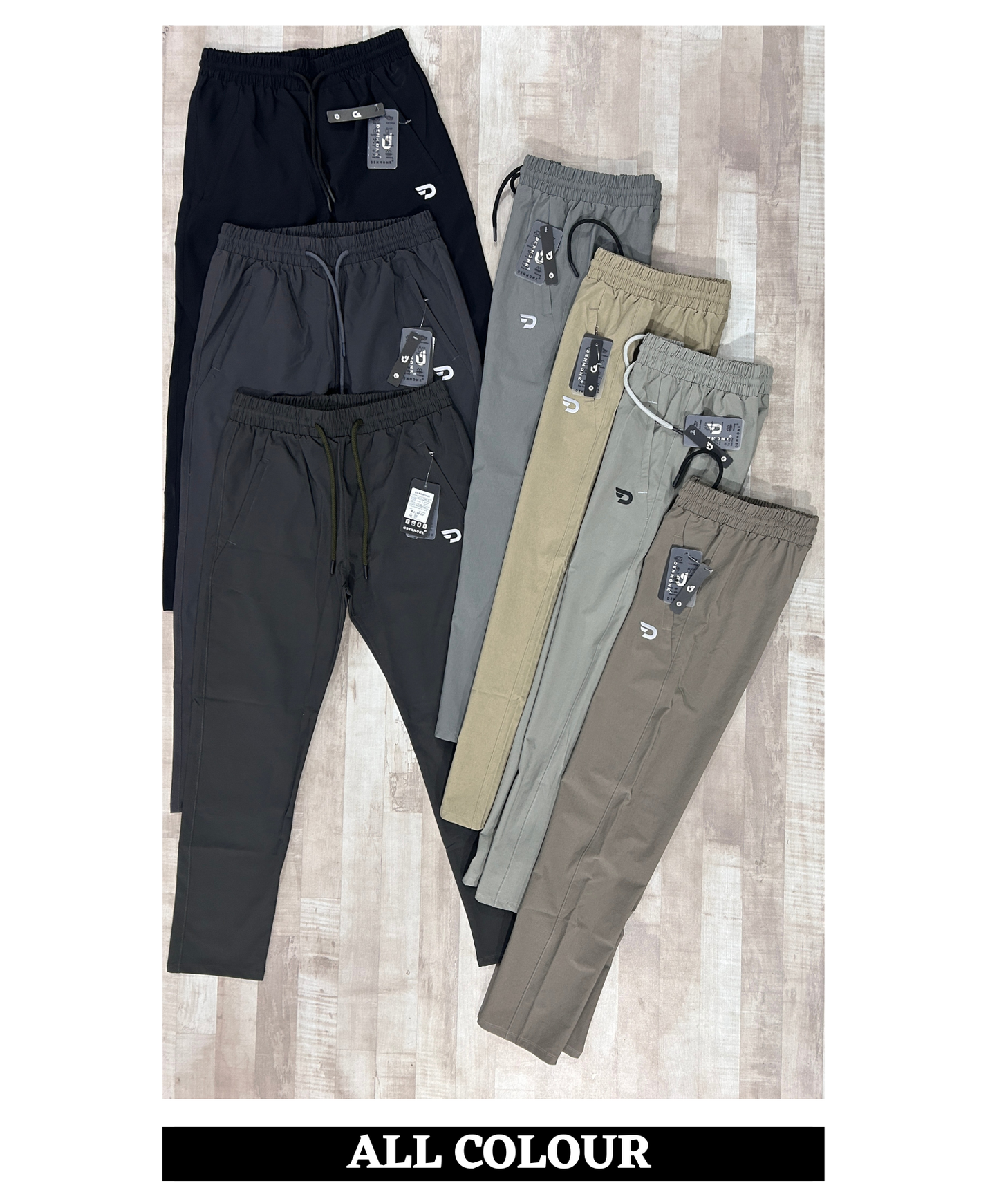 Cross Pocket Trackpant – Imported Nylon Terry Lycra (180 GSM)