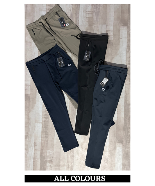 Cross Pocket Utility Trackpant – Imported 4Way Taiwan Lycra ( 280 GSM )