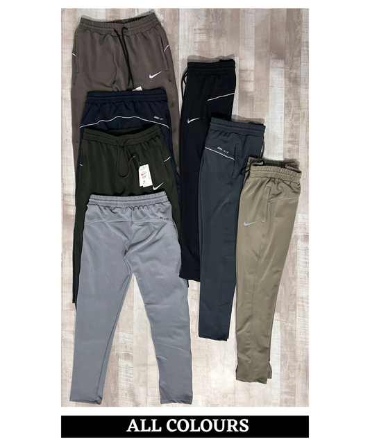 Imported Dobby Lycra Track Pant With Piping Deatil | GSM 250 | Slim Fit