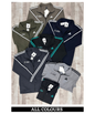 Men's Premium Imported Ns Terry  Lycra Sports Jacket with 3Strips Design| Without Inner Lining | 180-190 GSM | Regular Fit