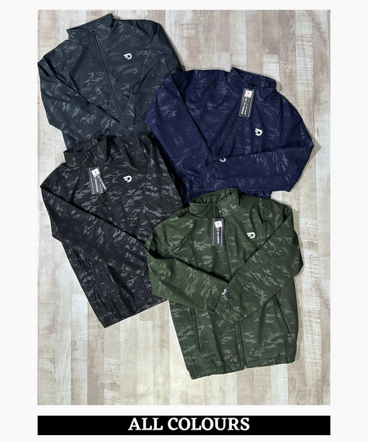 Premium Quality Camo Cotton Windcheater Jackets (GSM 350)
