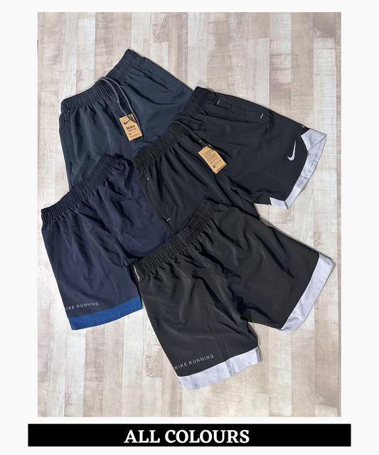 Imported Ns Parachute Lycra Shorts (15% Lycra 130 GSM)