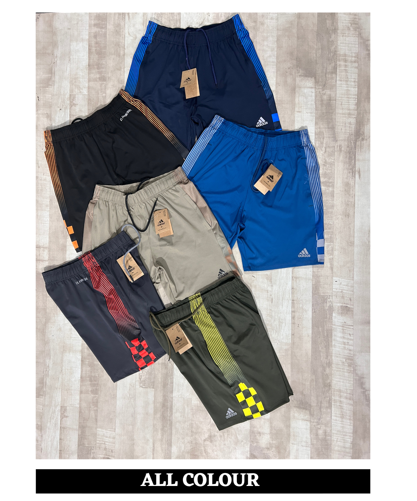 Imported 4way Taiwan Lycra Shorts (GSM 250) | Printed Design