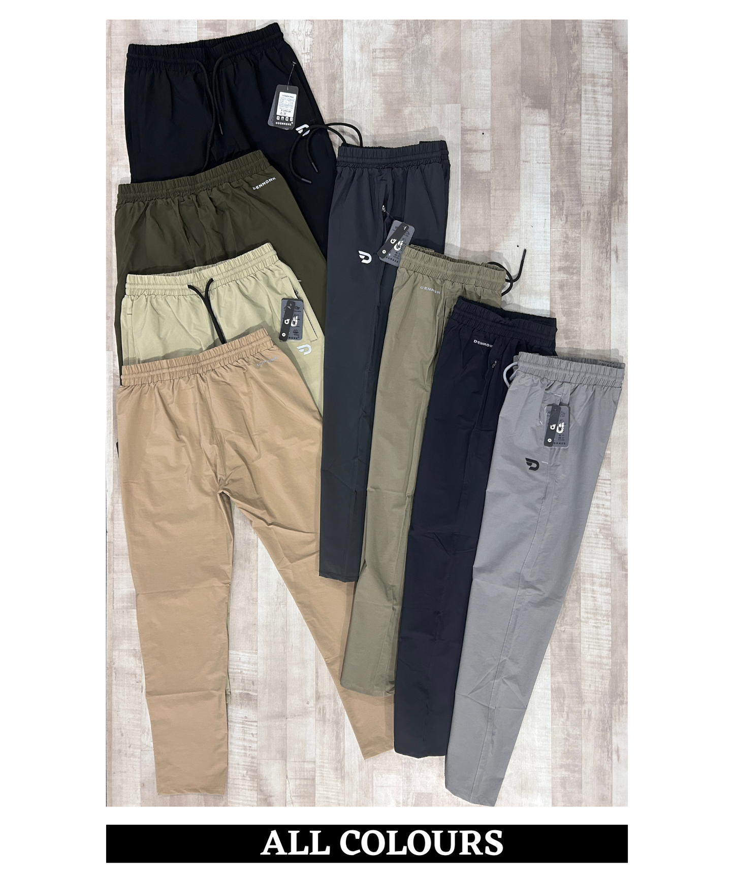 NylonFlex Zip Trackpants - Imported Nylon Crush Lycra  (180 GSM)