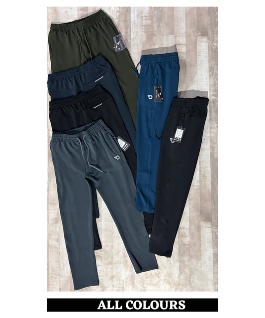 Imported Dobby Lycra Trackpants (GSM 280)| With Back Pocket