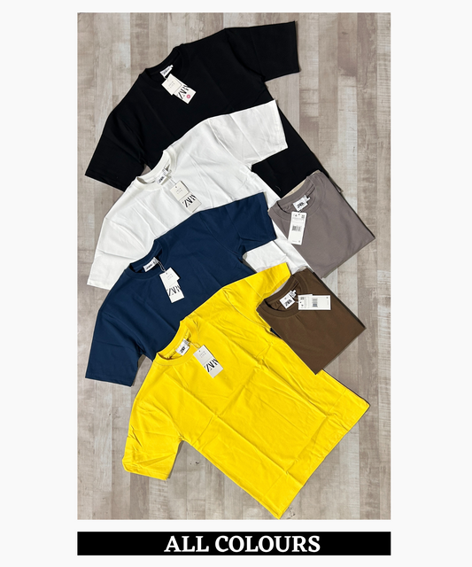 Premium Quality 100% Cotton Lycra T-Shirts (GSM 220)
