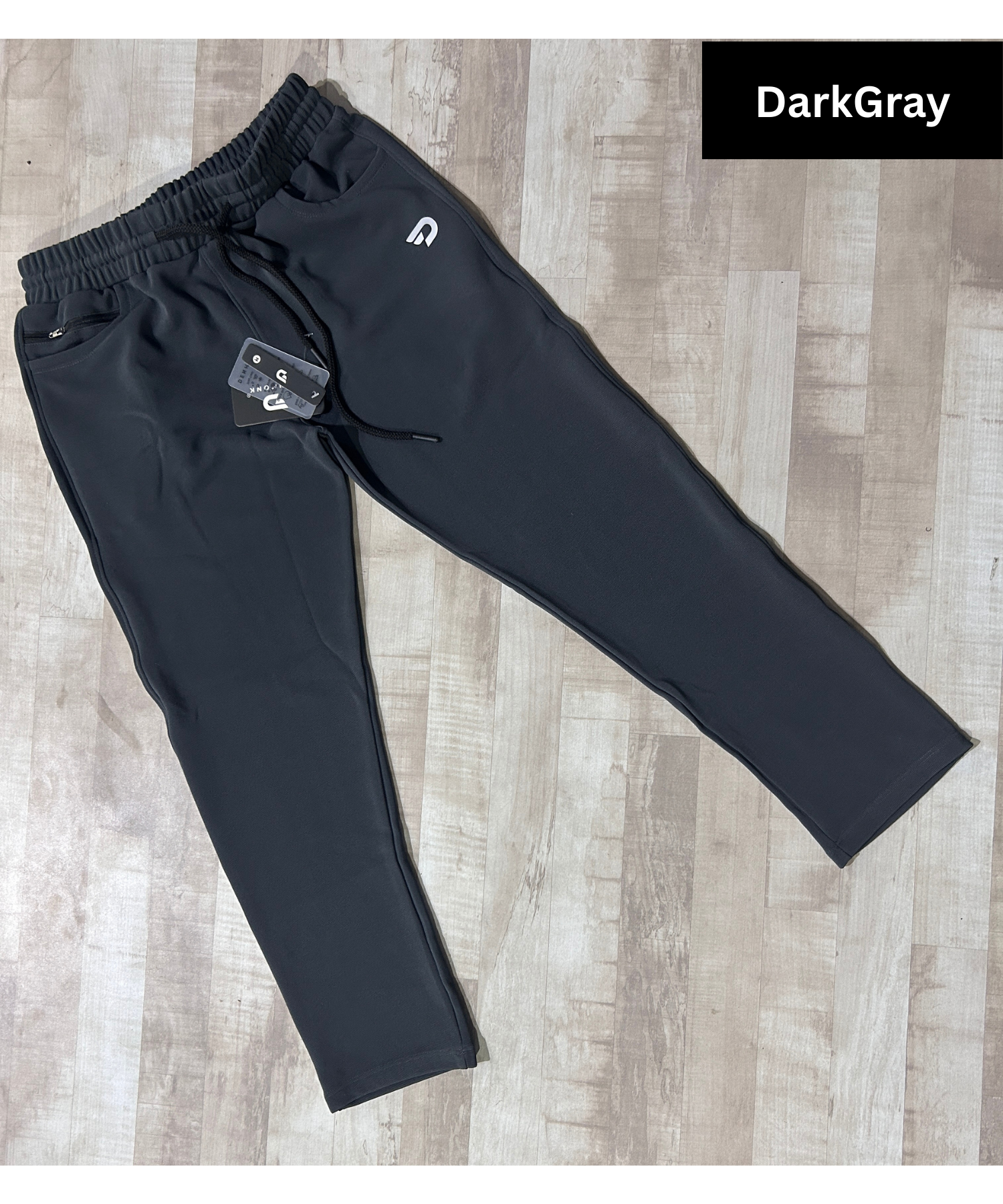 PowerFit – Imported Dobby Lycra | 280 GSM | D-Pocket + Extra Zip Pocket | Regular Hem | Lower / Track Pant - B2BZONE