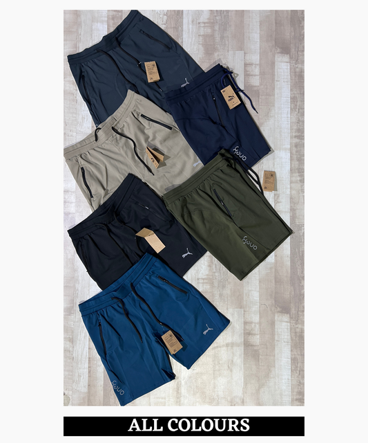 Imported 4way Taiwan Lycra Shorts (GSM 260)