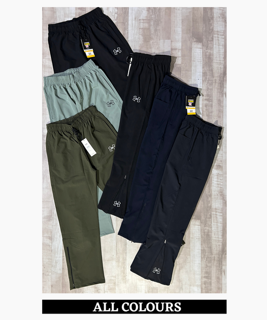 Imported Ns/Polyester Terry Trackpant  (GSM 180) Straight Cut-Boot Cut