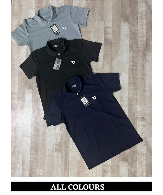 Imported Matty Lycra Polo T-Shirts (GSM 200)