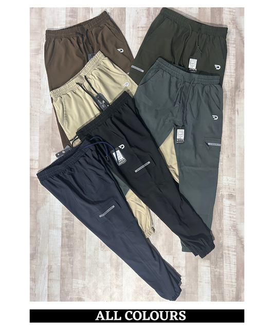 Utility  Cargo Joggers - Imported Ns Terry Lycra Lower (GSM 180-190)