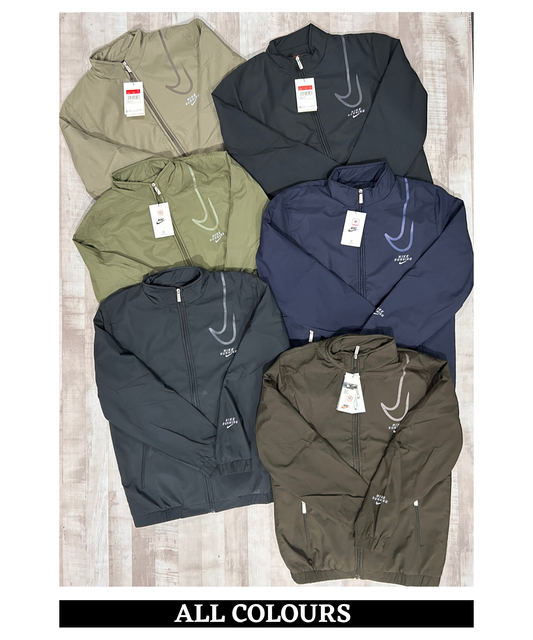 Imported Premium Feather Touch Windcheater Jackets With Inner Linning Fabric | 350 gsm | Regular Fit