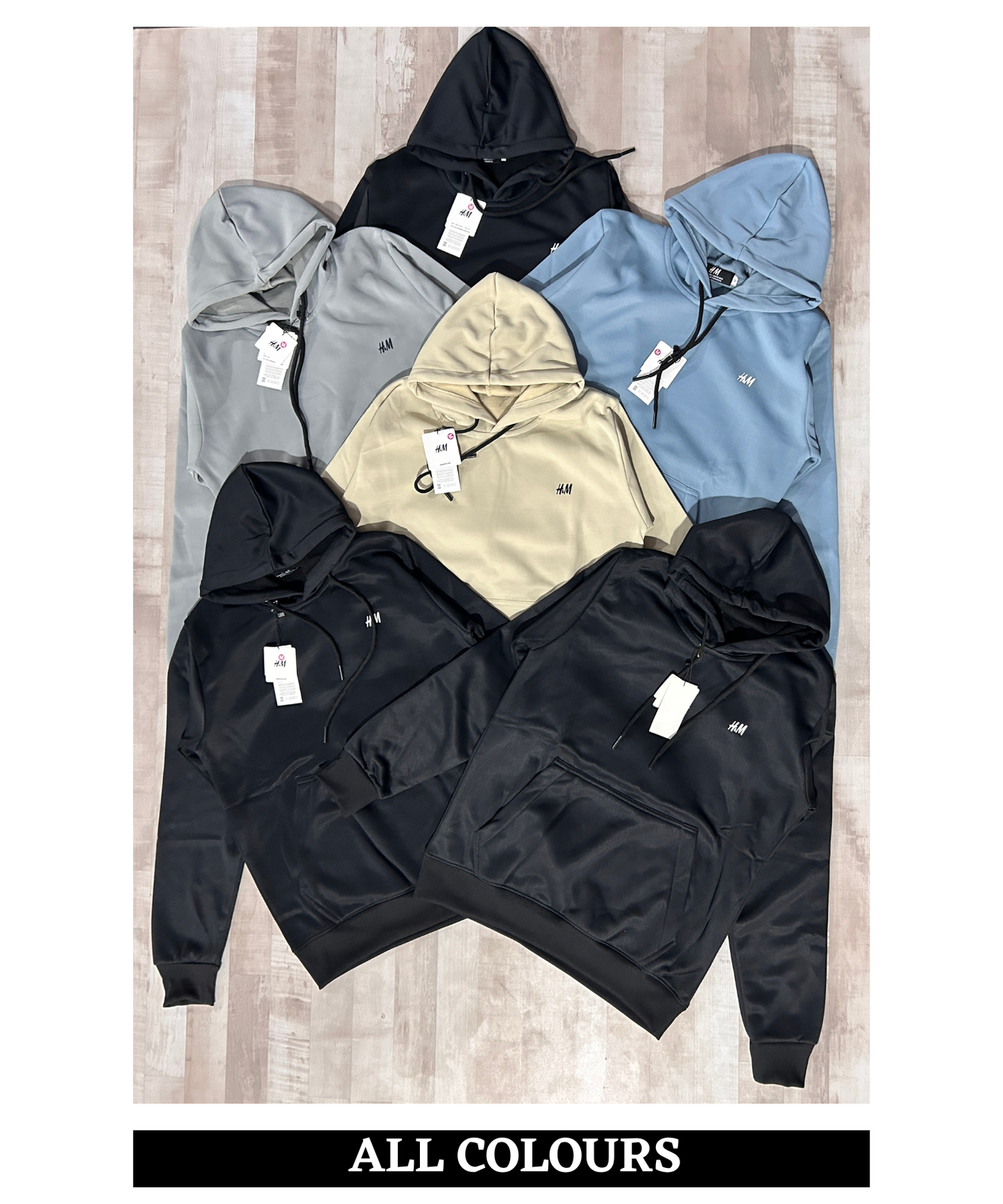 Imported Russian Fleece Lycra Hoodie (GSM 350)