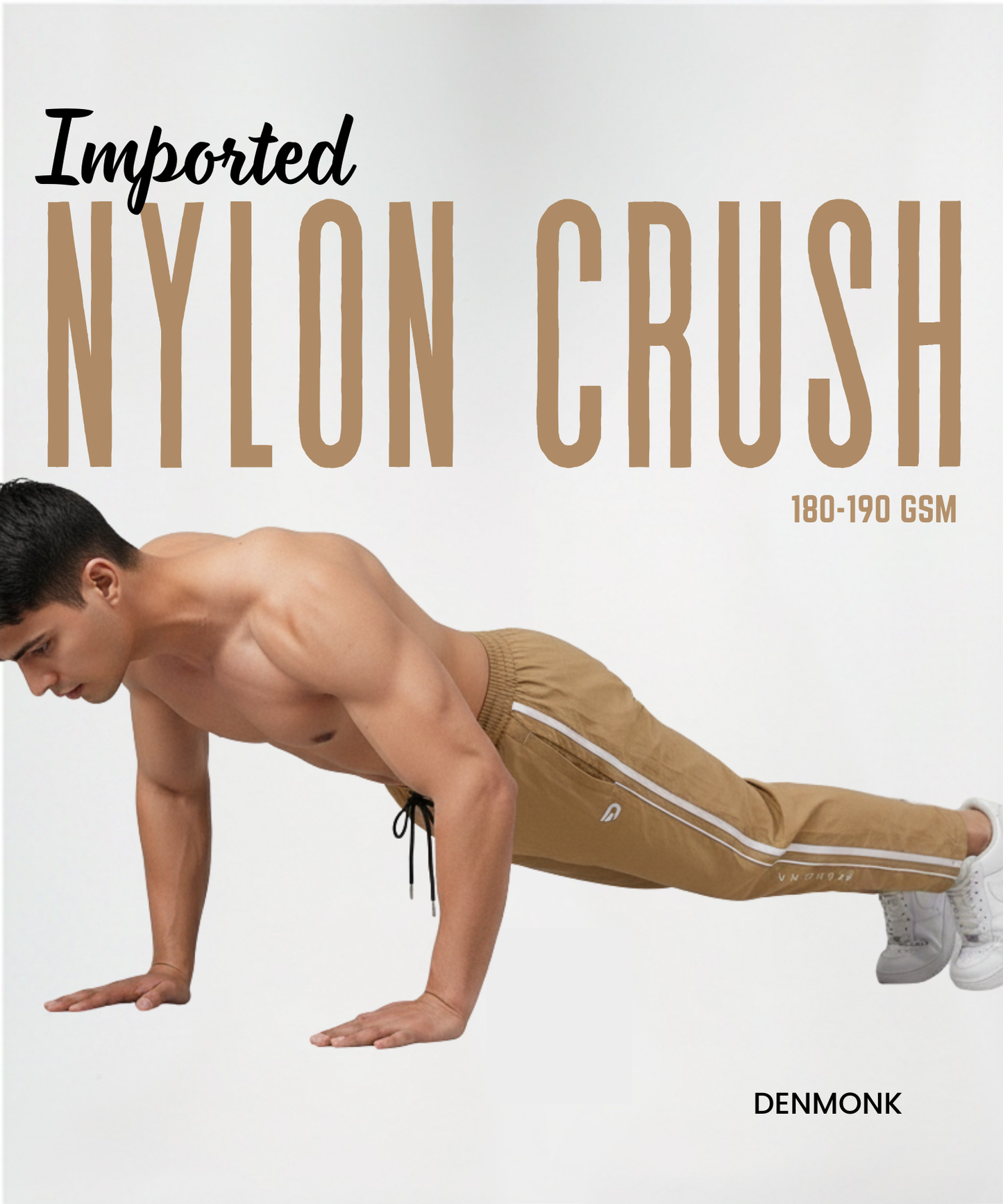 Imported Nylon Crush Lycra Lower | 180 GSM | 1 Piping & 1 Patti |