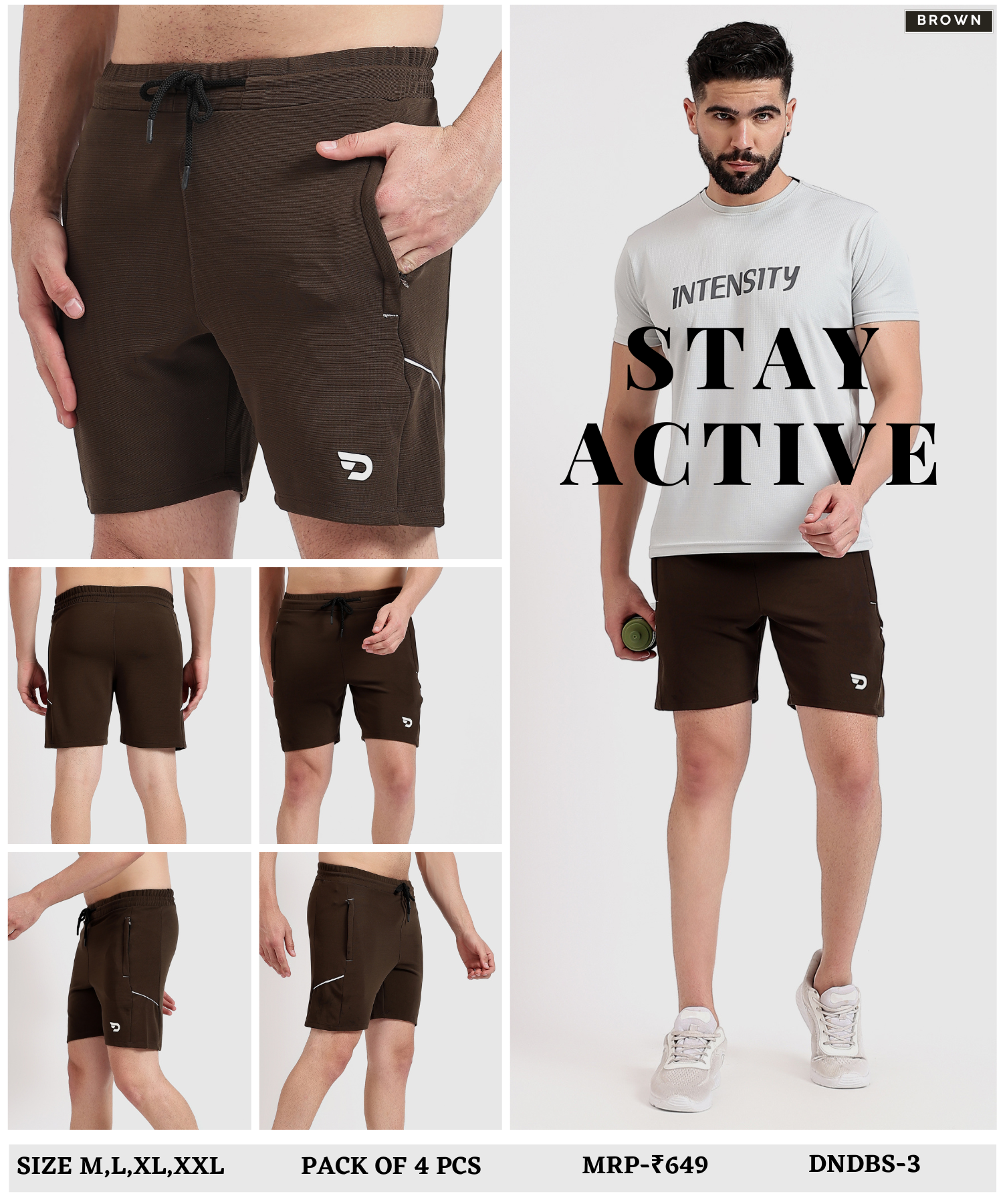 Dobby Lycra Shorts - B2BZONE