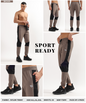 Hybrid Trackpant - Imported Nylon Terry Lycra Lower (GSM 220)