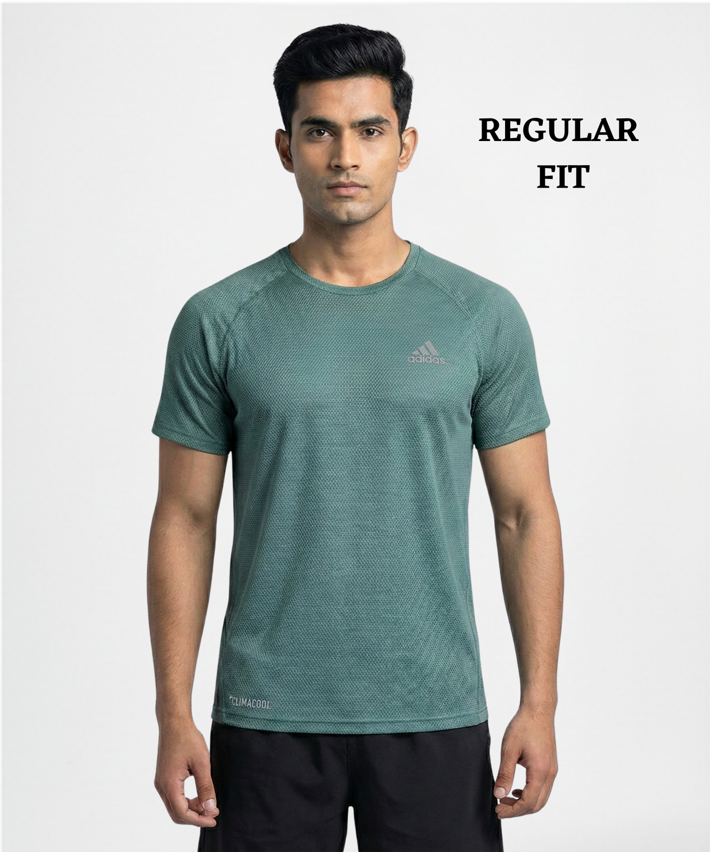 Pinpoint Knit Mess Lycra  T-shirts