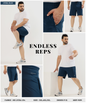 Imported Ns Parachute Lycra Plus Size Shorts (15% Lycra 130 GSM)