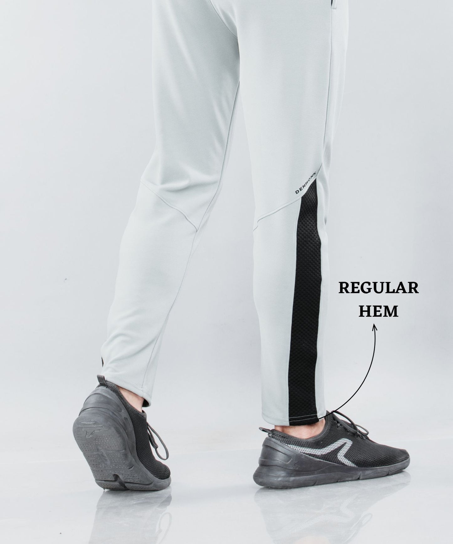 Bugdot Patch Detail Trackpant – Imported Dobby Lycra (280 GSM)