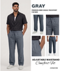 Men’s Premium Linen Casual Track Pants – Lightweight Comfort Straight Fit | DOD