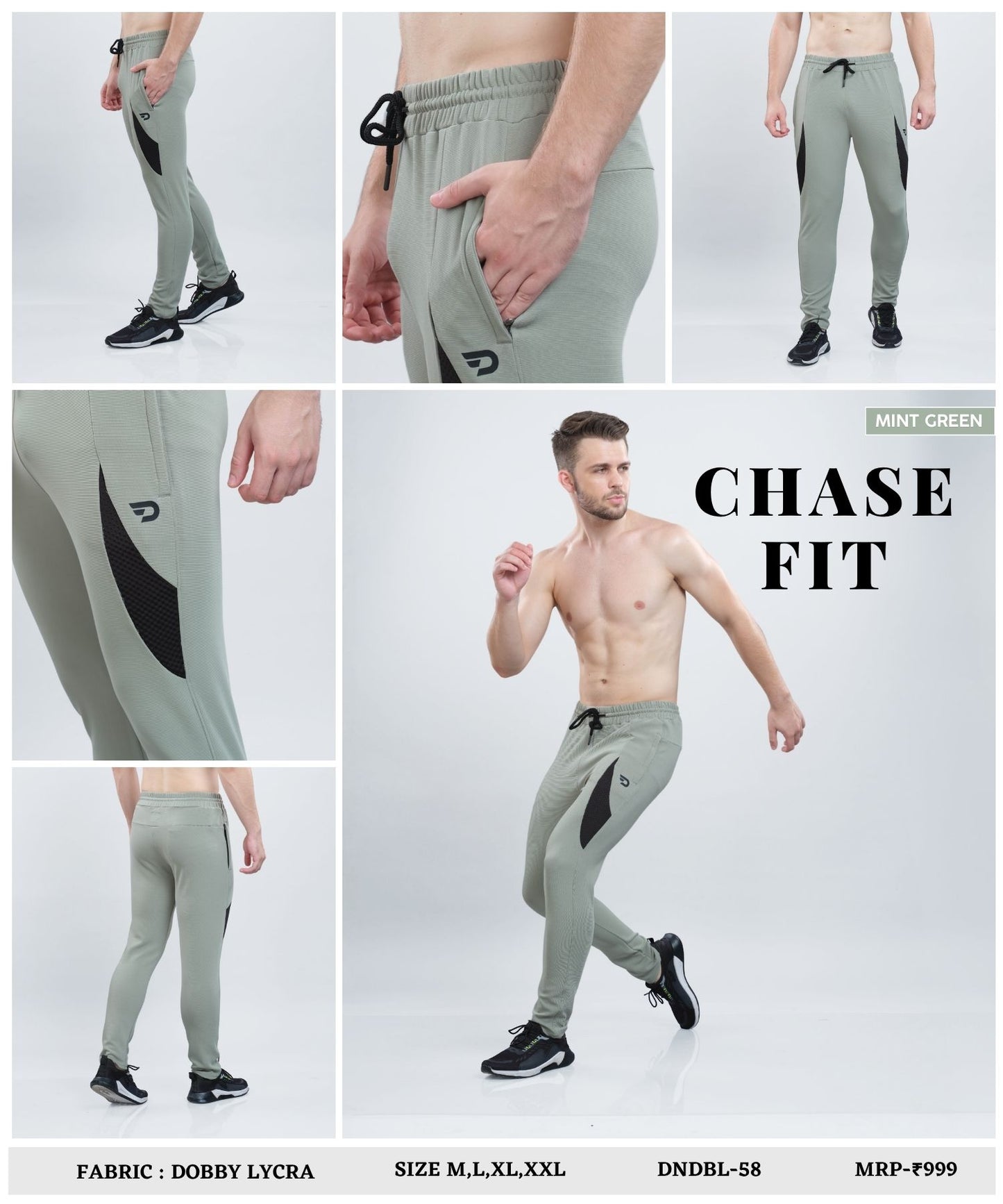 ActiveFlex Trackpant - Imported Dobby Lycra (GSM 280)