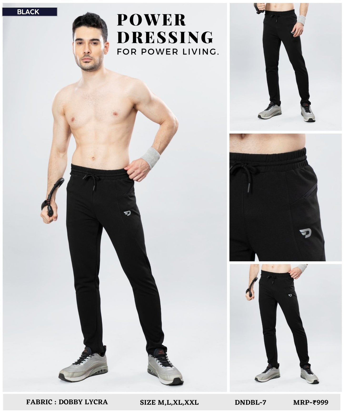AirFlex Trackpant - Imported Dobby Lycra Lower (GSM 280)