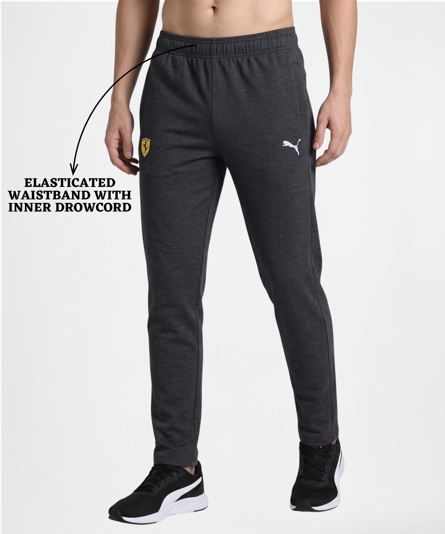 Imported Poly Cotton Lycra TrackPant (GSM 250)| Dual Branding Logo