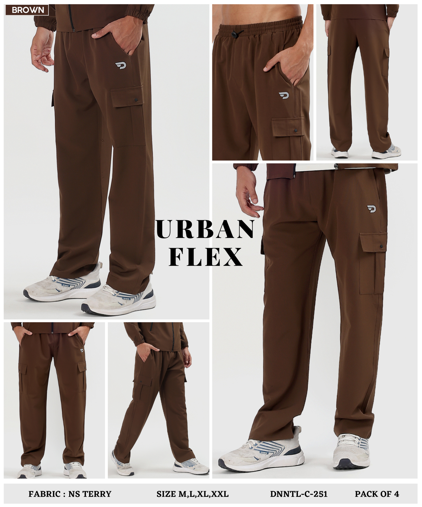 Imported NS Terry Lycra Lower (GSM 180-190)| Oversize Trackpants