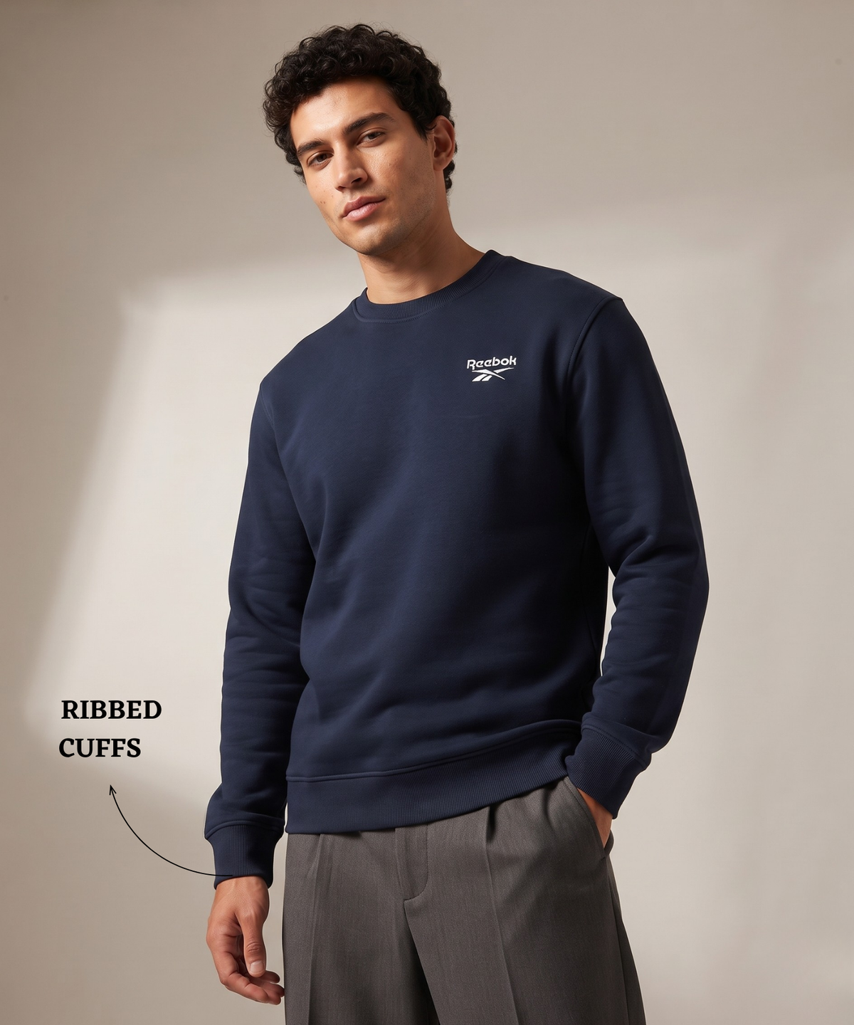 Premium Quality 3 Thread Cotton Fleece Round Neck Sweatshirt (GSM 350)|DOD
