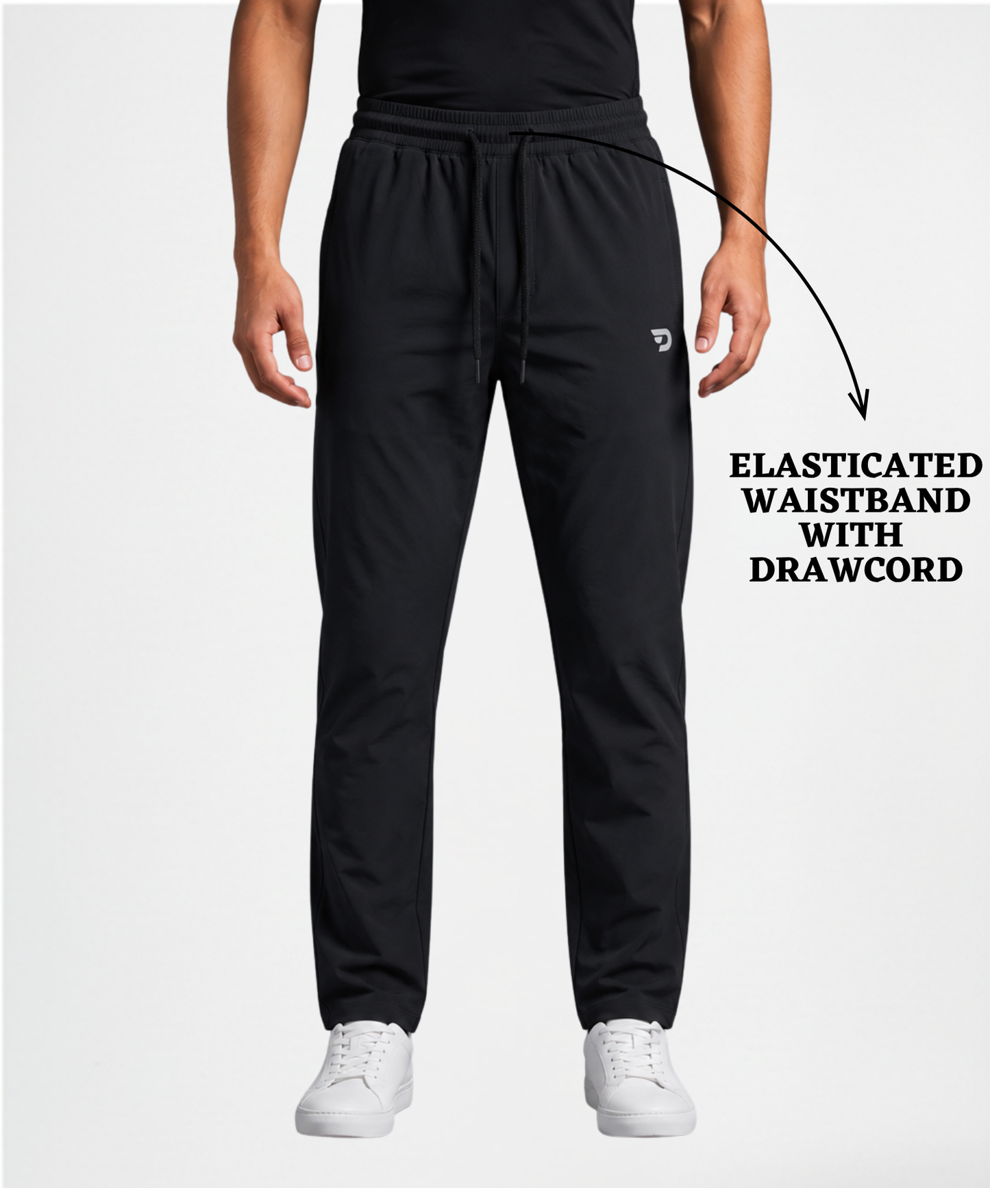 NylonFlex Zip Trackpants - Imported Nylon Crush Lycra  (180 GSM) |DOD
