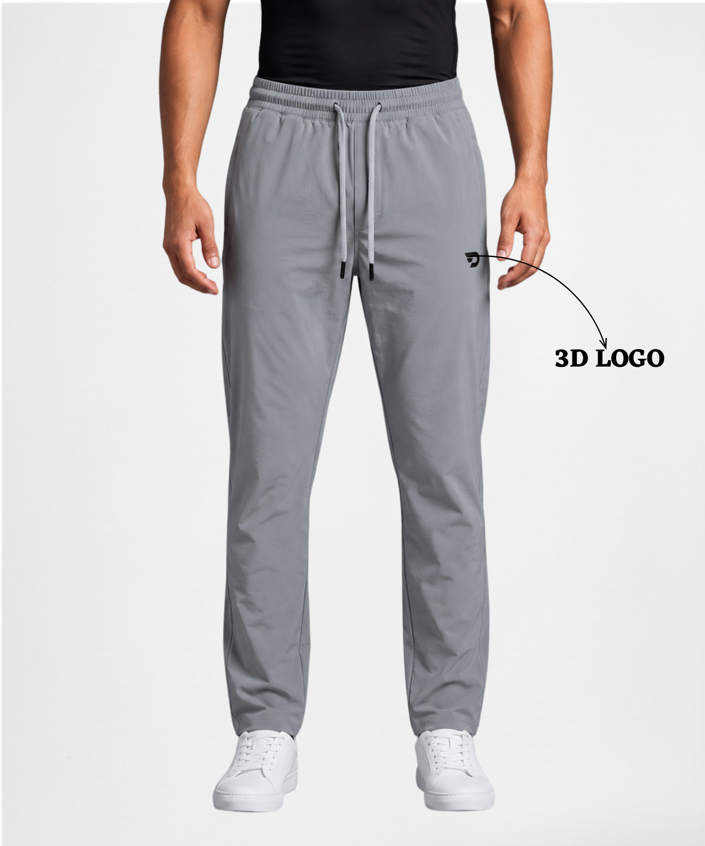 NylonFlex Zip Trackpants - Imported Nylon Crush Lycra  (180 GSM) |DOD
