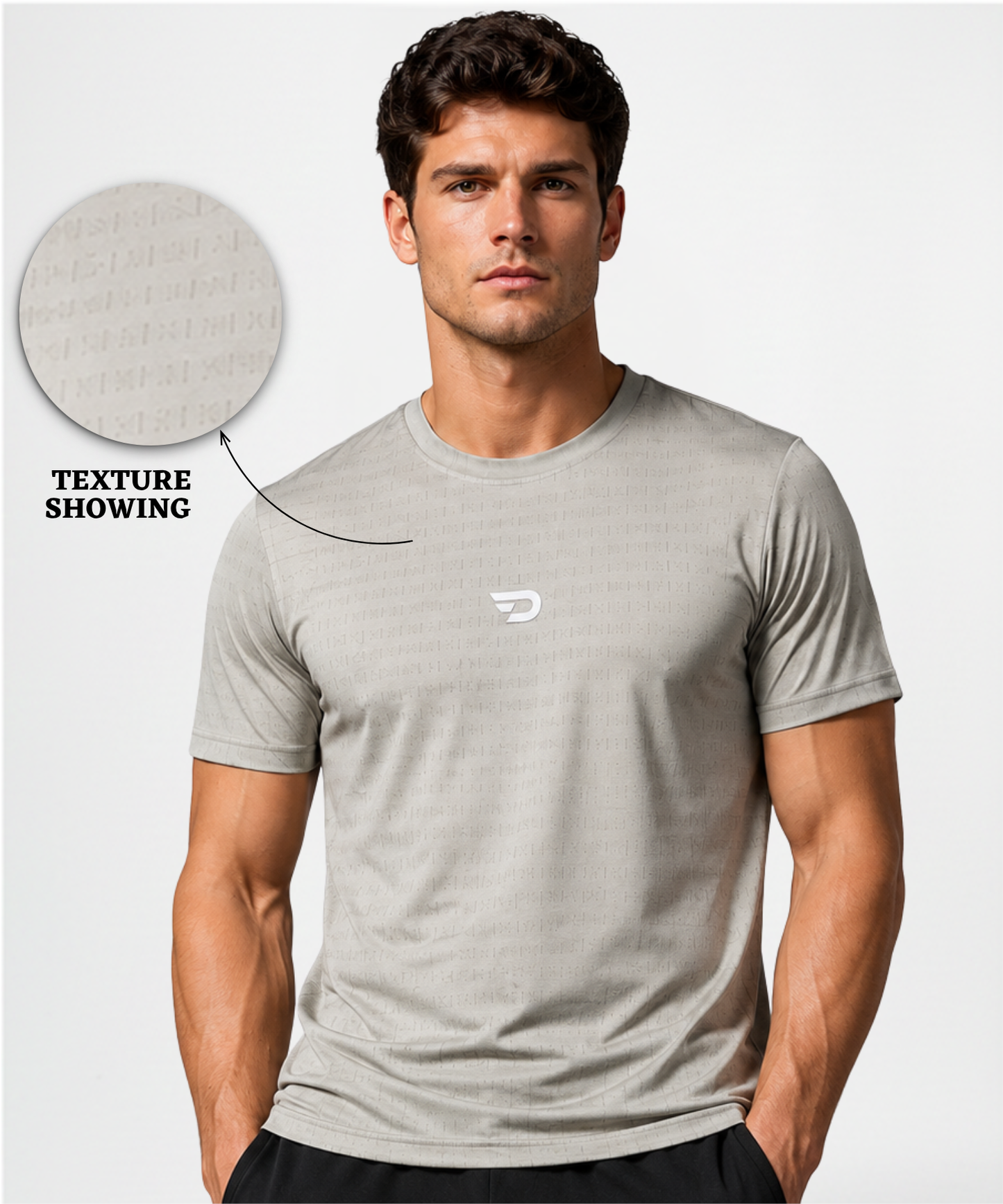 Men's Premium Imported Mesh Lycra Sports T-Shirt | 170 GSM Lightweight Fabric