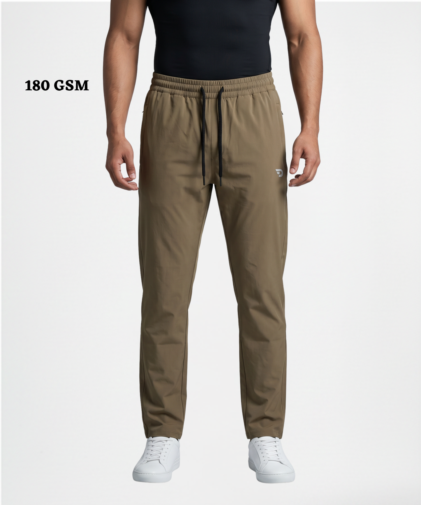 NylonFlex Zip Trackpants - Imported Nylon Crush Lycra  (180 GSM) |DOD