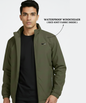 Imported Premium Feather touch Waterproof Windcheater ( Gsm 350 , Rice-knit fabric inside )