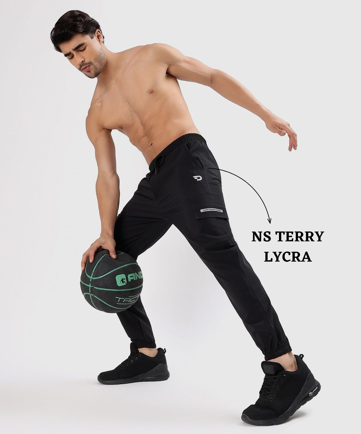 Utility  Cargo Joggers - Imported Ns Terry Lycra Lower (GSM 180-190)