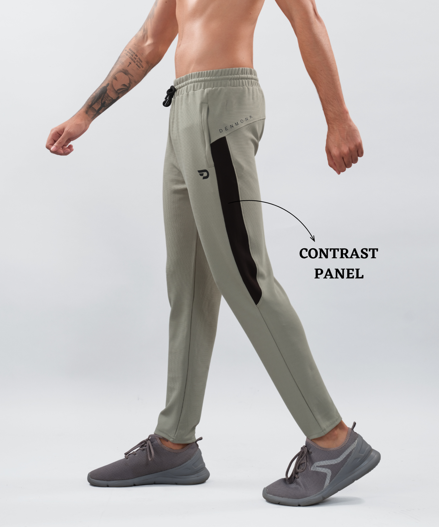 ColorBlock Trackpant – Imported  Dobby Lycra ( 280 GSM)
