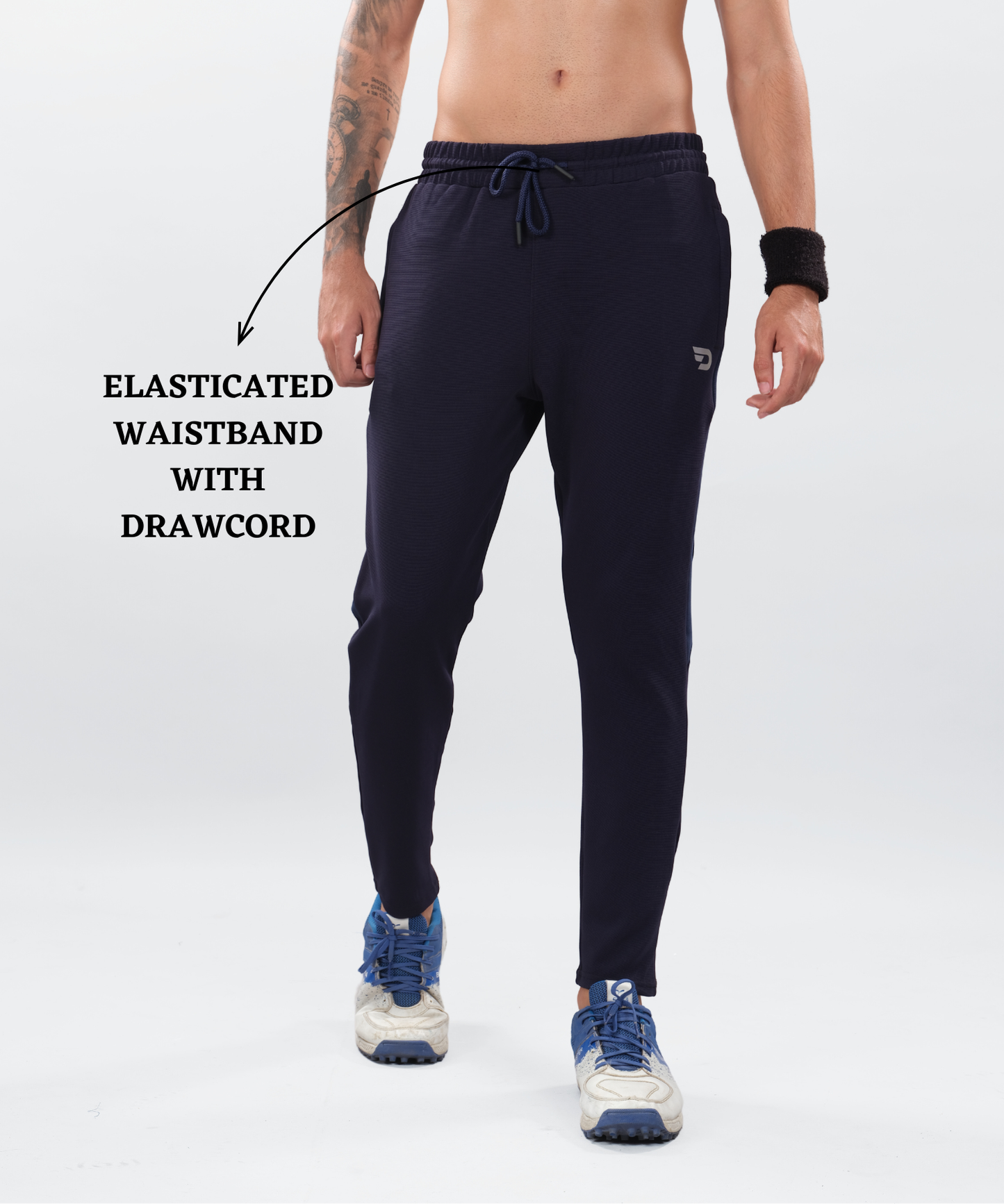 ColorBlock Trackpant – Imported  Dobby Lycra ( 280 GSM)