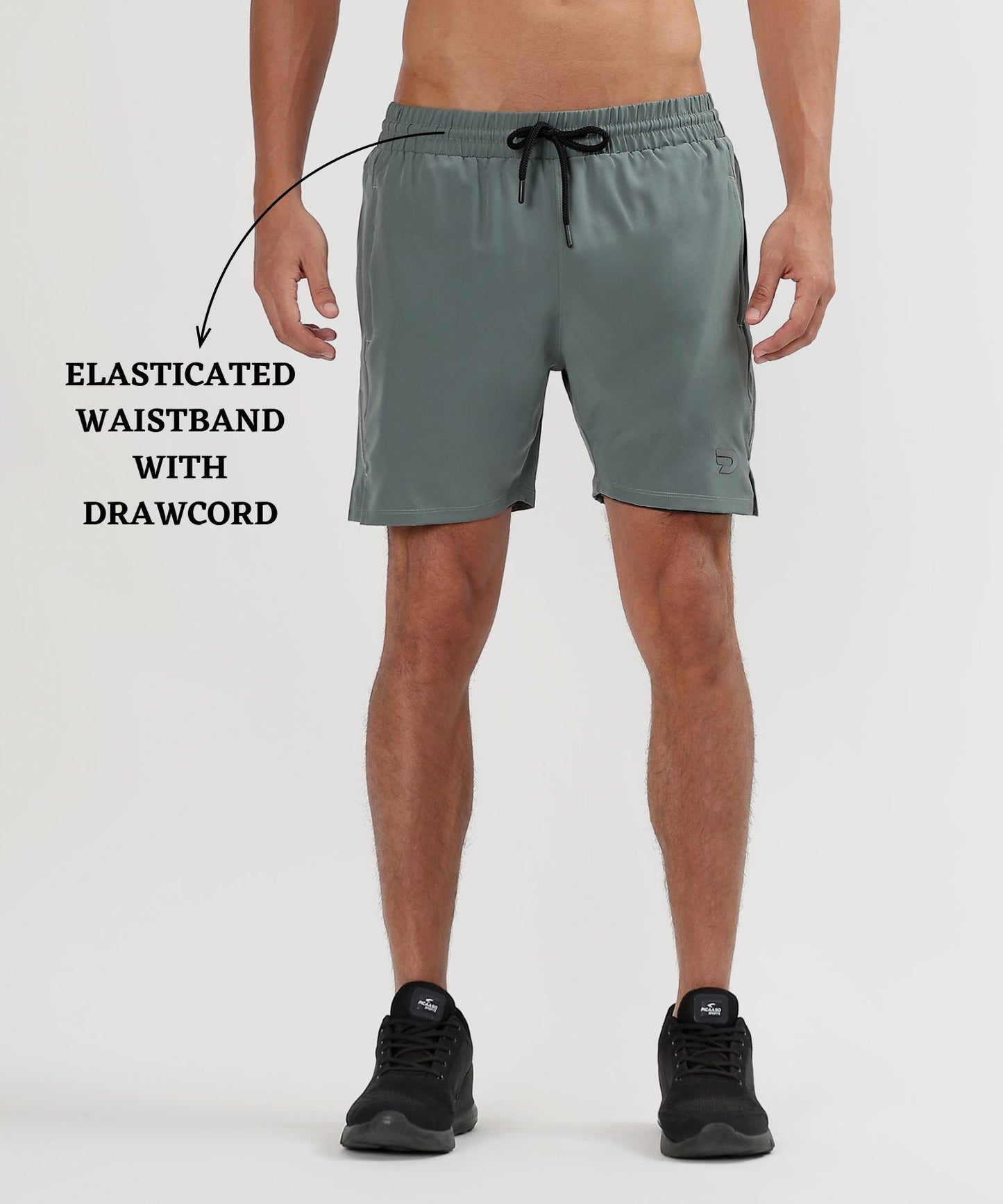 FlexStride  2-in-1 Shorts - Imported Ns Parachute Lycra Shorts (15% Lycra 130)