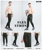 Action Fit  Trackpant – Imported Dobby Lycra ( 280 GSM)