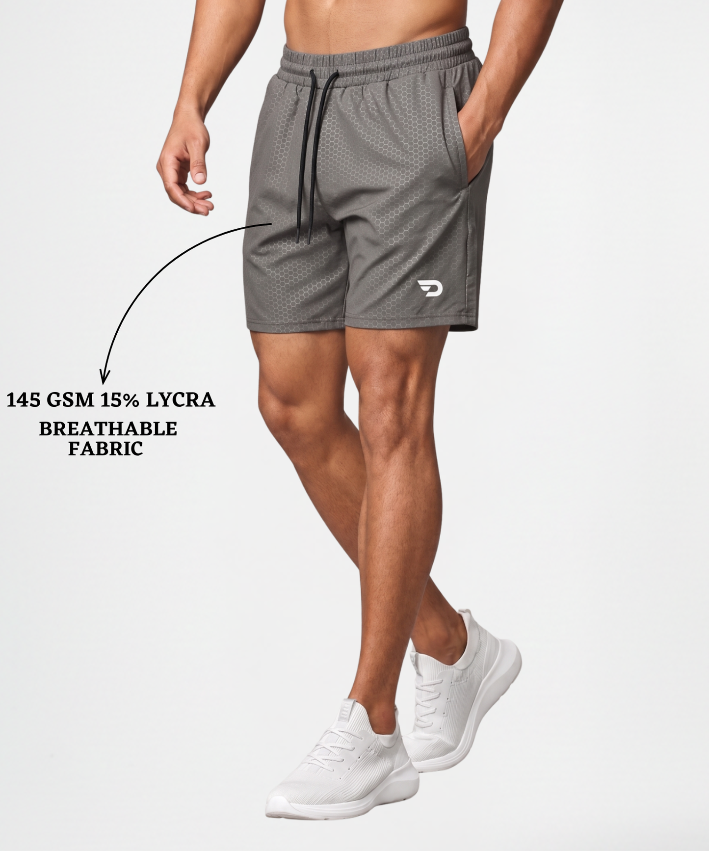 Men's Imported Active NS Parachute Lycra Shorts | 12% Lycra | Everyday Active Shorts