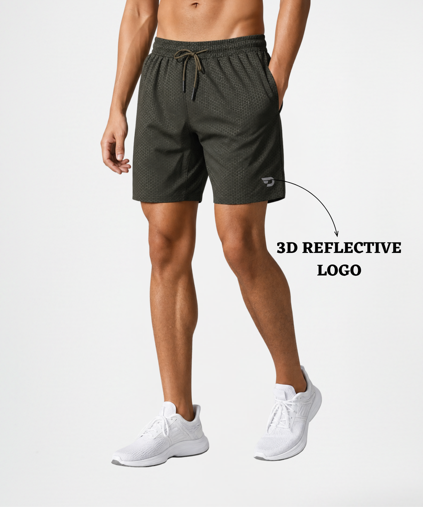 Men's Imported Active NS Parachute Lycra Shorts | 12% Lycra | Everyday Active Shorts