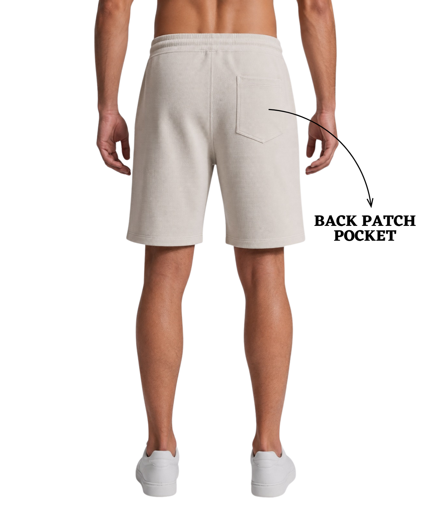 Imported Waffle Lycra Shorts – 200 GSM Premium Stretch Casual Shorts for Men