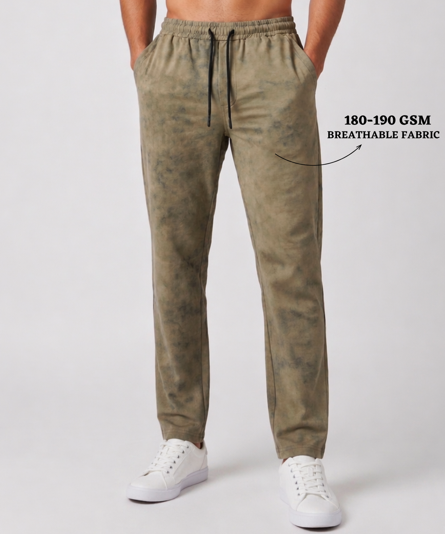 Imported Nylon Terry Lycra Trackpants (180 GSM) – Premium Comfort Fit | DOD