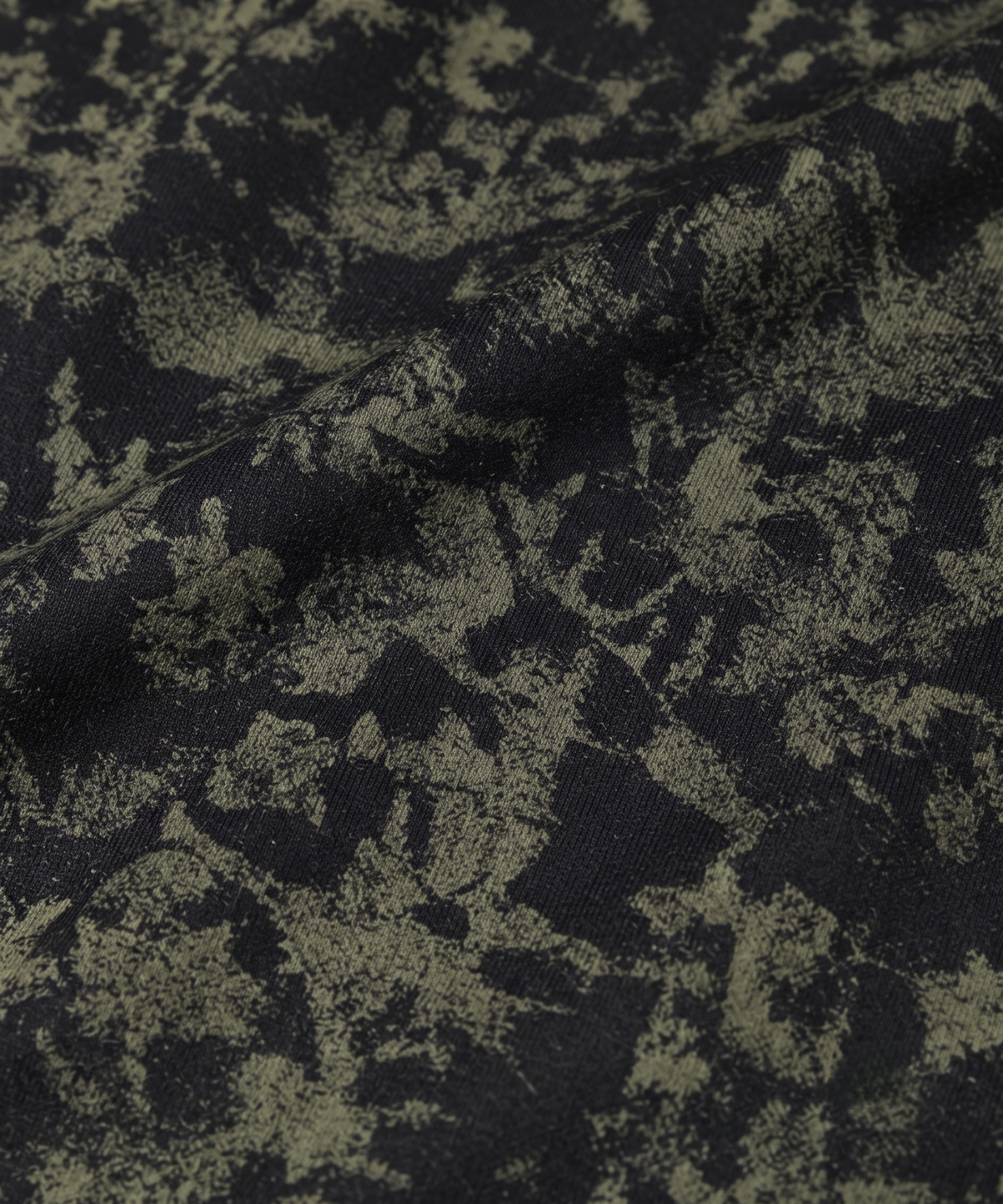 Men's Imported Micro Bird Eye Printed Full Sleeve T-Shirt | Abstract Camo Print | 180 GSM | Regular Fit