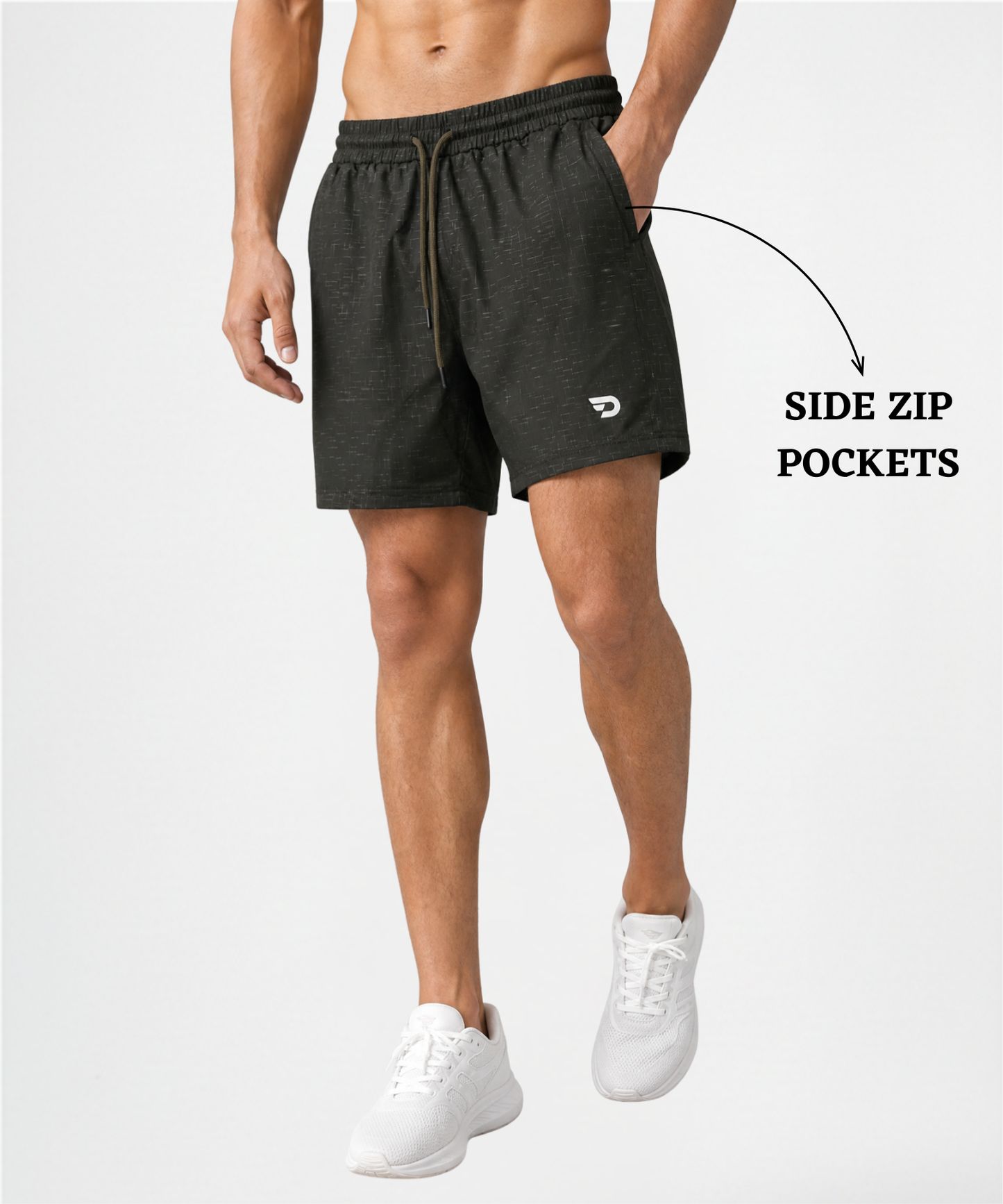 Men's Imported Active NS Parachute Lycra Shorts | 12% Lycra | Everyday Active Shorts