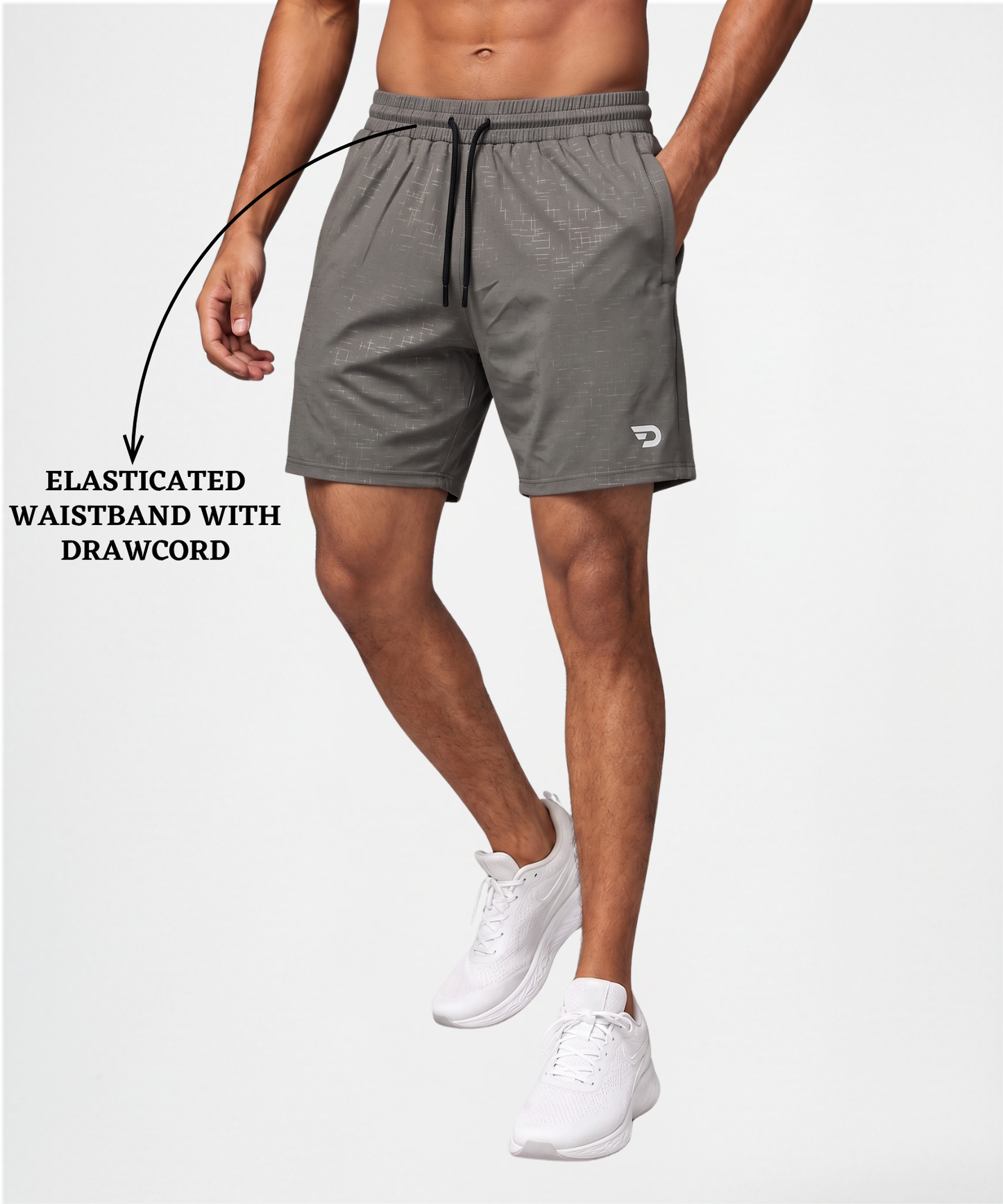 Men's Imported Active NS Parachute Lycra Shorts | 12% Lycra | Everyday Active Shorts