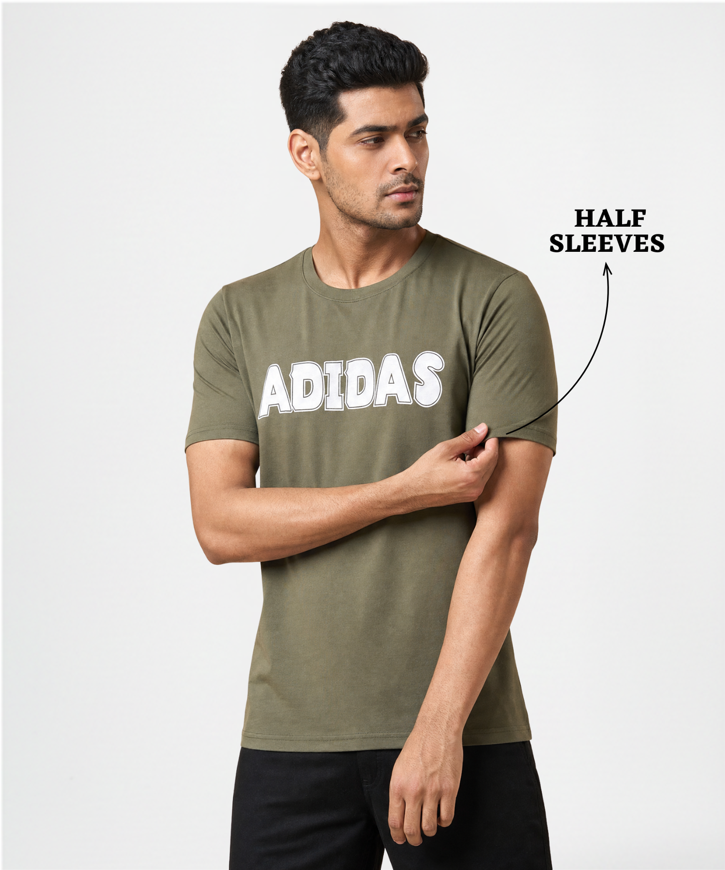 Men’s Premium Cotton Blend Over Sized T-shirts – 220 GSM | Multi Brand